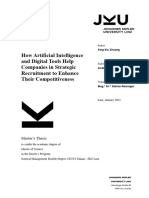How Artificial Intelligence and Digital Tools Help Companies in Strategic Recruitment To Enhance Their Competitiveness