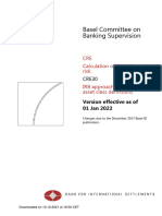 IRB Approach CRE30