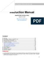 Instruction Manual-ApplePie Mini CarPlay AI Box