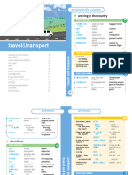 Mandarin Chinese Phrase - Travel - Transportation