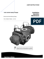 Twin Screw Rotary Pumps User Instructions Flowserve