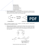 Different Polymerization Processes