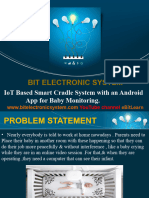 IOT Based Smart Cradle System With An App For Baby Monitoring