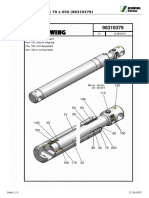 Hydraulic Cylinder Front Outrigger