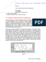 Design of Helical Springs