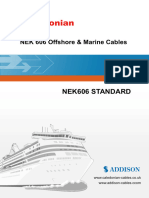 NEK606 Offshore & Marine Cables