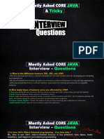 Core Java Interview Ques