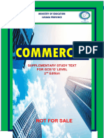 BUSTAZ LSK - COMMERCE A SUPPLEMENTARY STUDY TEXT Madam