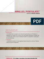 The Parallel Postulate Original