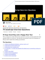 JavaScript Interview Questions and Answers - 70 JavaScript Interview Questions - DEV Community