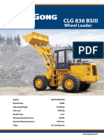 CLG 836 Bsiii Wheel Loader