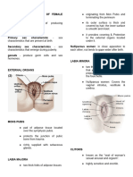 Socio 102 Prelim (2) Anatomy & Physiology of Female Reproductive System