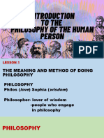 PHILOSOPHY