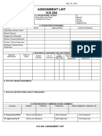 ICS Form 204 Template