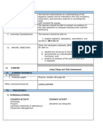 Detailed Learning Plan