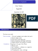 Intro To SystemC1