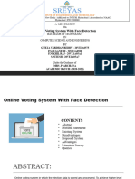 Online Voting System With Face Detection Abstract Review