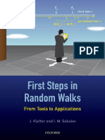 Klafter J., Sokolov I.M. - First Steps in Random Walks - From Tools To Applications-Oxford University Press (2011)