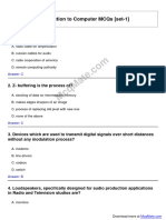 Introduction To Computer Solved MCQs (Set-1)