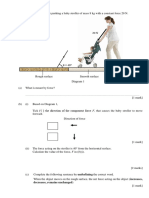 Force and Pressure II: Decreases, Remains Unchanged)