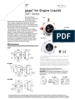 Level Swichgage® For Engine Liquids L150 AND EL150K1 SERIES