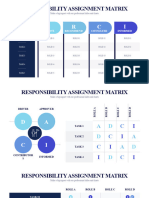 Responsibility Assignment Matrix