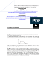 Solution Manual For College Physics A Strategic Approach Technology Update 3rd Edition by Knight ISBN 0134143329 9780134143323