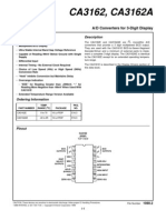 CA3162, CA3162A: Features Description