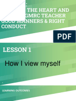 Lesson 1-How I View Myself