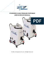 SV Equipment - Standard and High Pressure Portables Manual v1