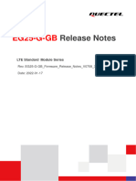 Quectel EG25-G-GB Firmware Release Notes V0708 30.006.30.006