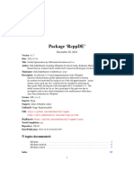 3 - Global Optimization by Differential Evolution in C++