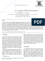 Effect of Water On Aging of XLPE Cable Insulation: S.V. Nikolajevic, R. Drca