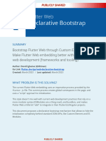 Flutter Web Declarative Bootstrap (PUBLICLY SHARED)