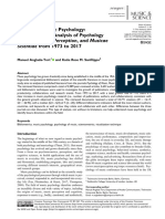 Visualizing Music Psychology: A Bibliometric Analysis of Psychology of Music, Music Perception, and Musicae Scientiae From 1973 To 2017