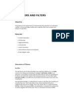 Rectifiers and Filters