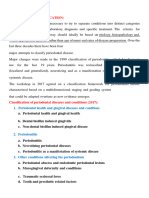 Attempts at Classification:: 1. Periodontal Health and Gingival Diseases and Condtions