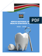 Kenya National Oral Health Strategic Plan 2022 2026