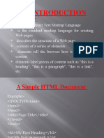 HTML Note