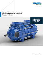 Hy Andritz High Pressure Pump Hp43 en Data