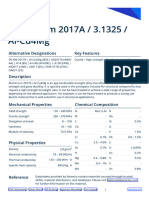 Aluminium 2017A 3.1325 Al Cu4Mg