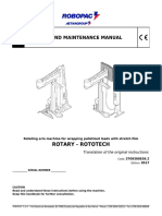 Rotary Rototech User Manual