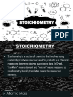 Group 3 STOICHIOMETRY