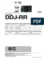 Pioneer DDJ-RR DJ Controller Service Manual (RRV4648)