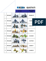 RISEN PRICE LIST - Sep 11th, 2023