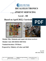 Final TTLM 2016 M03 L3 Maintain and Repair Television Receivers