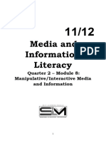 Manipulative & Interactive Media & Information