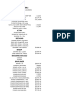 LISTA DE PRECIOS 7 de Noviembre 2023