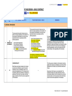 Comparison Between Fidic - Silver Book & Yellow Book