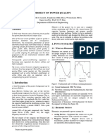 Project On Power Quality